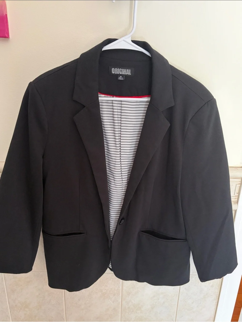 Black Women's Blazer - Classic Tailored Jacket
